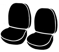 Fia TR43-7 WINE TR Front Mid Back Bucket Seat Cover Wine
