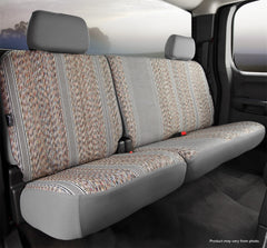 FIA Wrangler Custom Seat Cover, Rear 60/40 Split Seat, Gray TR45-10GRAY