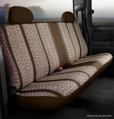 FIA Wrangler Custom Seat Cover, Rear Bench Seat, Brown TR45-12BROWN