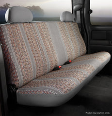 FIA Wrangler Custom Seat Cover, Rear Bench Seat, Gray TR45-12GRAY