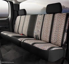 FIA Wrangler Custom Seat Cover, Rear 40/60 Split Seat, Black TR45-2BLACK
