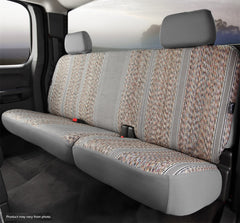 FIA Wrangler Custom Seat Cover, Rear 40/60 Split Seat, Gray TR45-2GRAY
