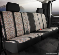 FIA Wrangler Custom Seat Cover, Rear 60/40 Split Cushion, Black TR45-3BLACK