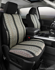 FIA Wrangler Custom Seat Cover, Front Bucket Seats, Black TR47-71BLACK