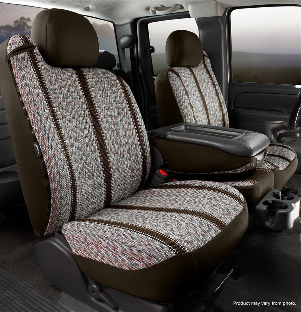 Fia TR48-37 BROWN TR Front 40/20/40 Seat Cover