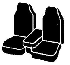 FIA Wrangler Custom Seat Cover, Front Bucket Seats, Brown TR48-40BROWN