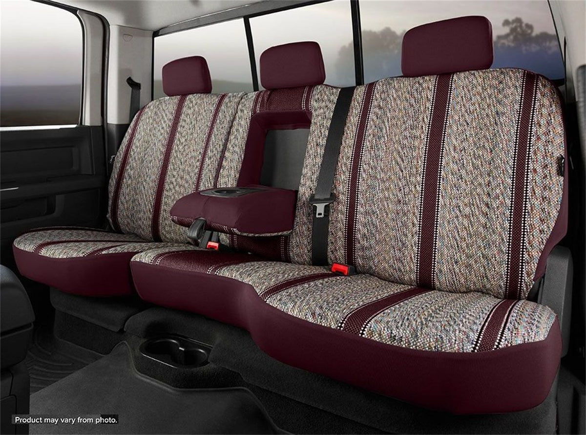Fia TR48-4 WINE TR Front 60/40 Seat Cover Wine