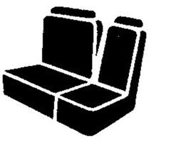 Fia TR48 NAVY TR Front 40/60 Seat Cover Navy