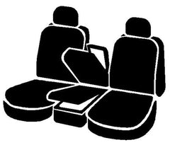FIA Wrangler Custom Seat Cover, 40/20/40 Split Seat, Gray TR49-58GRAY