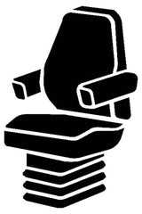 Fia TRS4004 BLACK TRS Front Bucket Seat High Back Bostrom T-Series