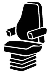 Fia TRS4005 GRAY TRS Front Bucket Seat High Back Bostrom Wide Ride