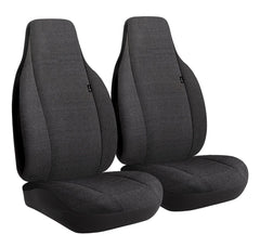 Fia TRS401 BLACK TRS Semi Custom Fit Car Front Bucket Seat Cover