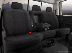 FIA Wrangler Solid Custom Seat Cover, 40/60 Split Seat, Black TRS42-90BLACK