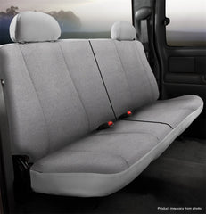 FIA Wrangler Solid Custom Seat Cover, Rear 50/50 Split Seat, Gray TRS45-13GRAY