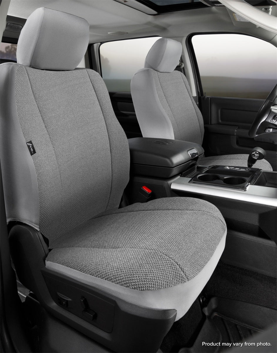 FIA Wrangler Solid Custom Seat Cover, Front Bucket Seats, Gray TRS48-40GRAY
