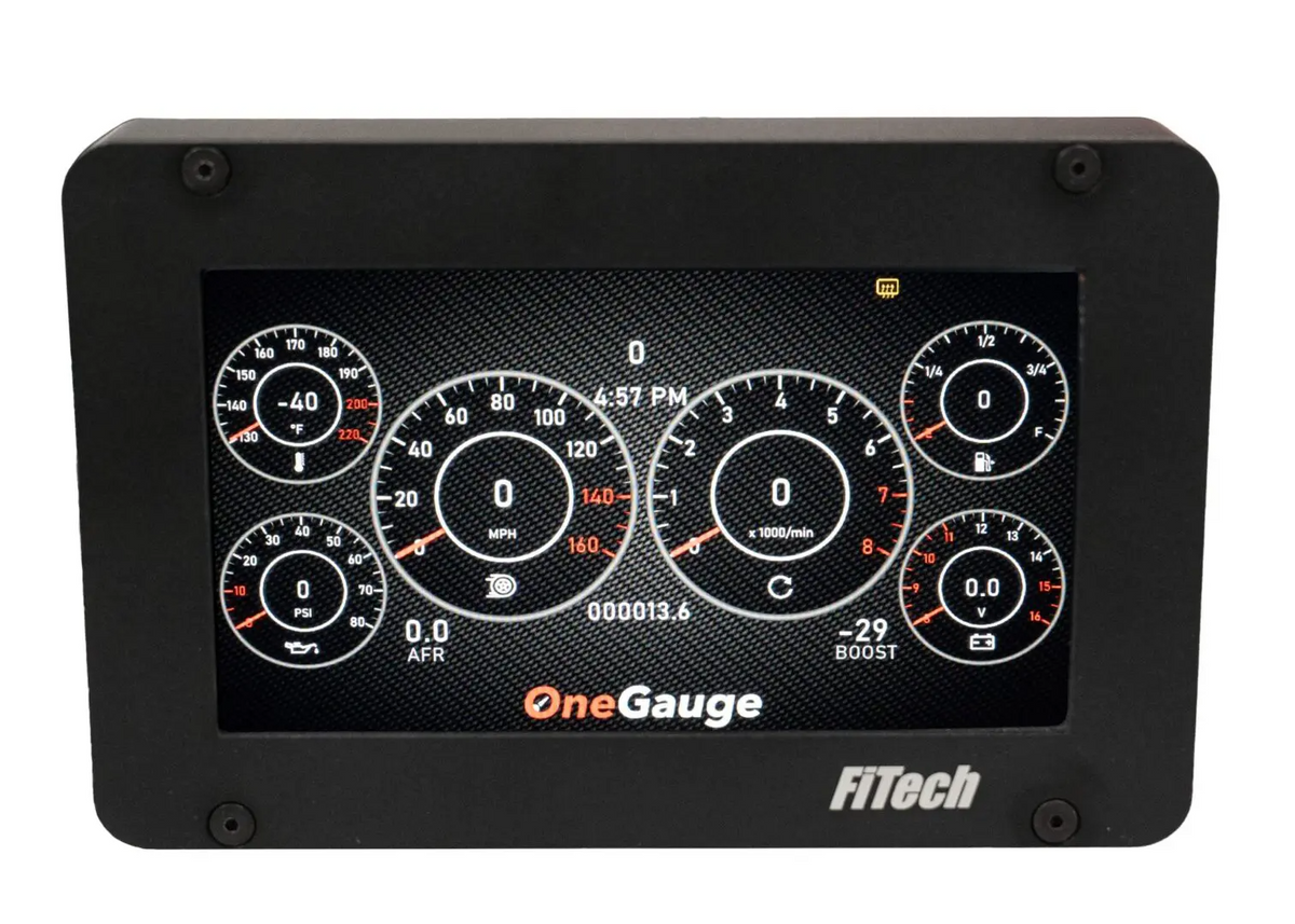 FiTech 10001 OneGauge LCD Kit 7in. (Single Screen)