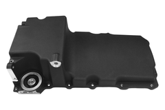FiTech 130201 Plus LS Swap Oil Pan Standard Profile Black 6.00L w/Filter Capacity