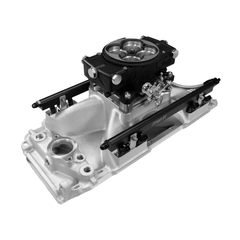 FiTech 30-11-415 Ultra Port 1000 HP Chevy Big Block Oval Port EFI System Classic Black
