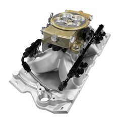 FiTech 30-12-514 Ultra Port 500 HP Chevy Small Block Port EFI System Classic Gold