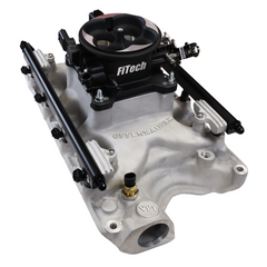 FiTech 30-18-511 Ultra Port 500 HP Ford 351W Offenhauser VPI Port EFI System Uni Black Finish