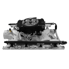 FiTech 30-18-515 Ultra Port 500 HP Ford 351W Offenhauser VPI  Port EFI System Classic Black