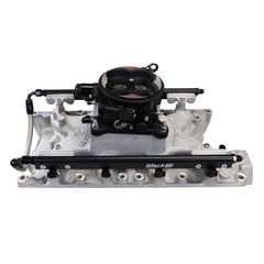 FiTech 30-18-611 Ultra Port 750 HP  Ford 351W Offenhauser VPI  Port EFI System Uni Black