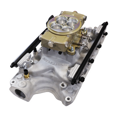 FiTech 30-18-614 Ultra Port 750 HP  Ford 351W Offenhauser VPI  Port EFI System Classic Gold
