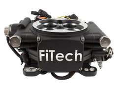 FiTech 30002 Go EFI 4 Series Self-Tuning Throttle-Body EFI System Kit (Matte Black, 600 HP)