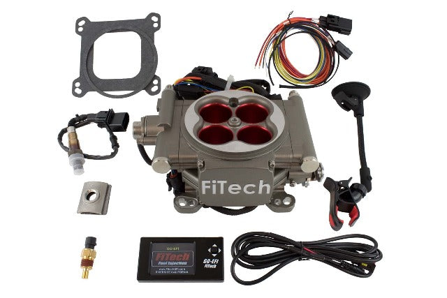 FiTech 30003 Go Street Series Throttle-Body EFI System Kit (Cast Finish, 400 HP)