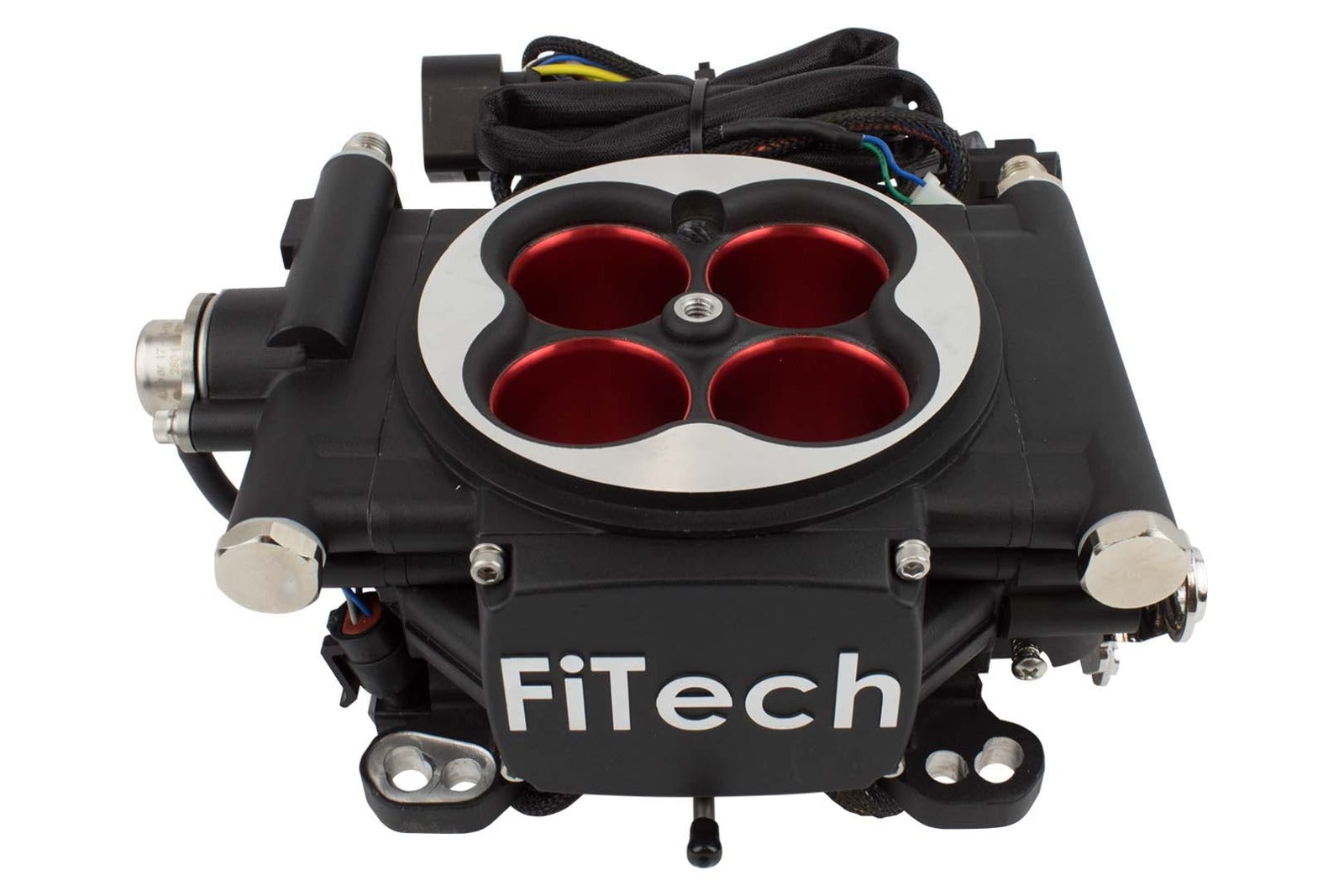 FiTech 30004 Go EFI 4 Series Power Adder System Kit (Matte Black, 600 HP)