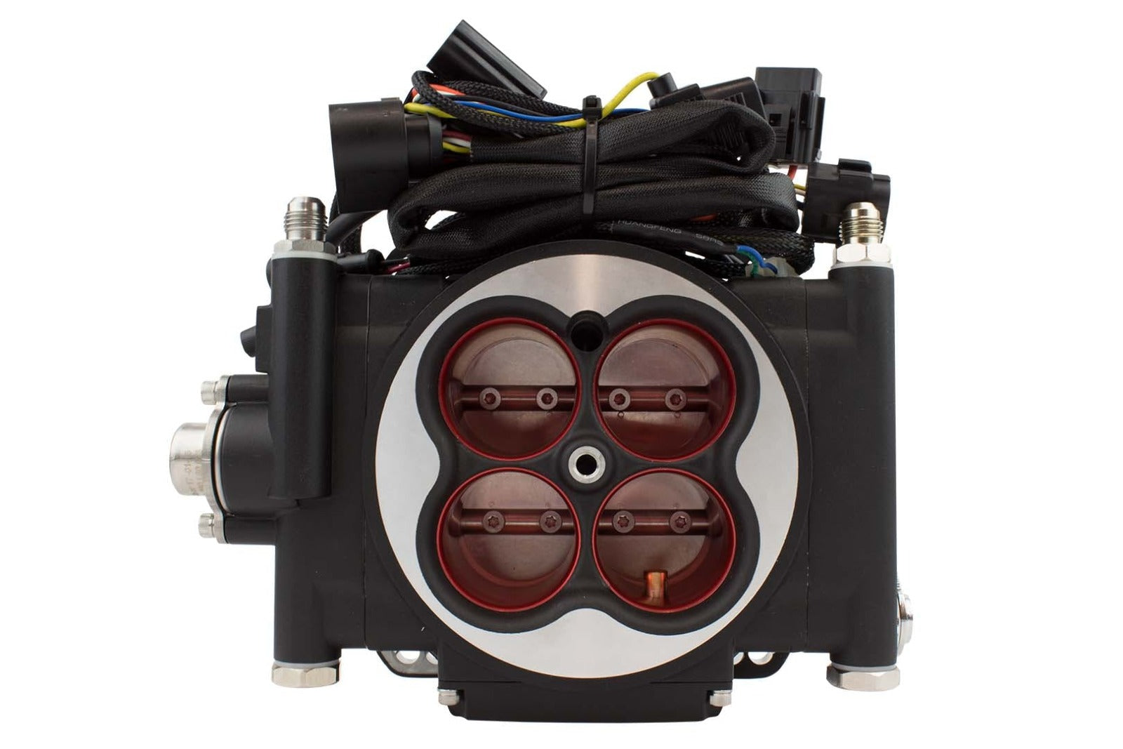 FiTech 30004 Go EFI 4 Series Power Adder System Kit (Matte Black, 600 HP)