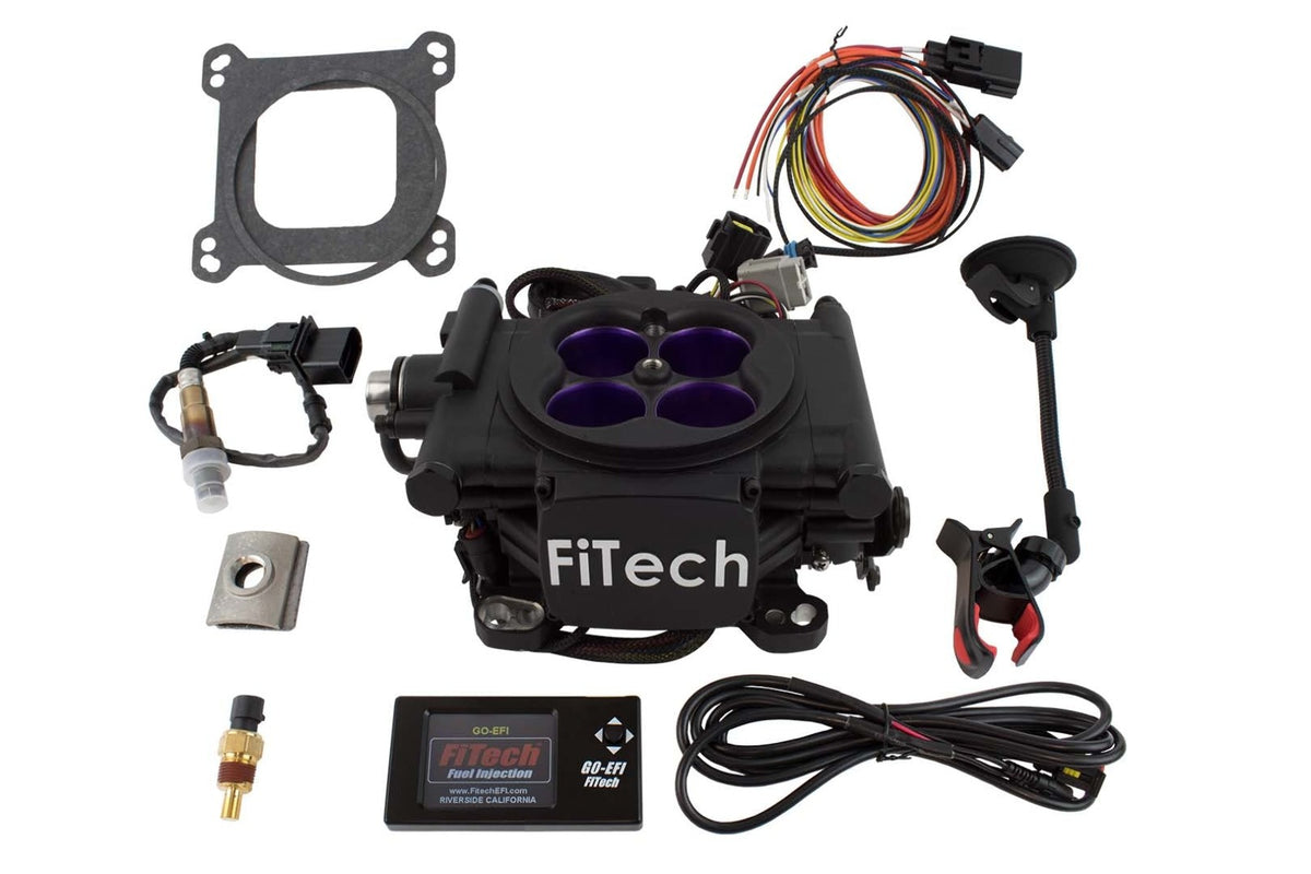 FiTech 30008 Meanstreet Series EFI System Kit (Matte Black, 800 HP)