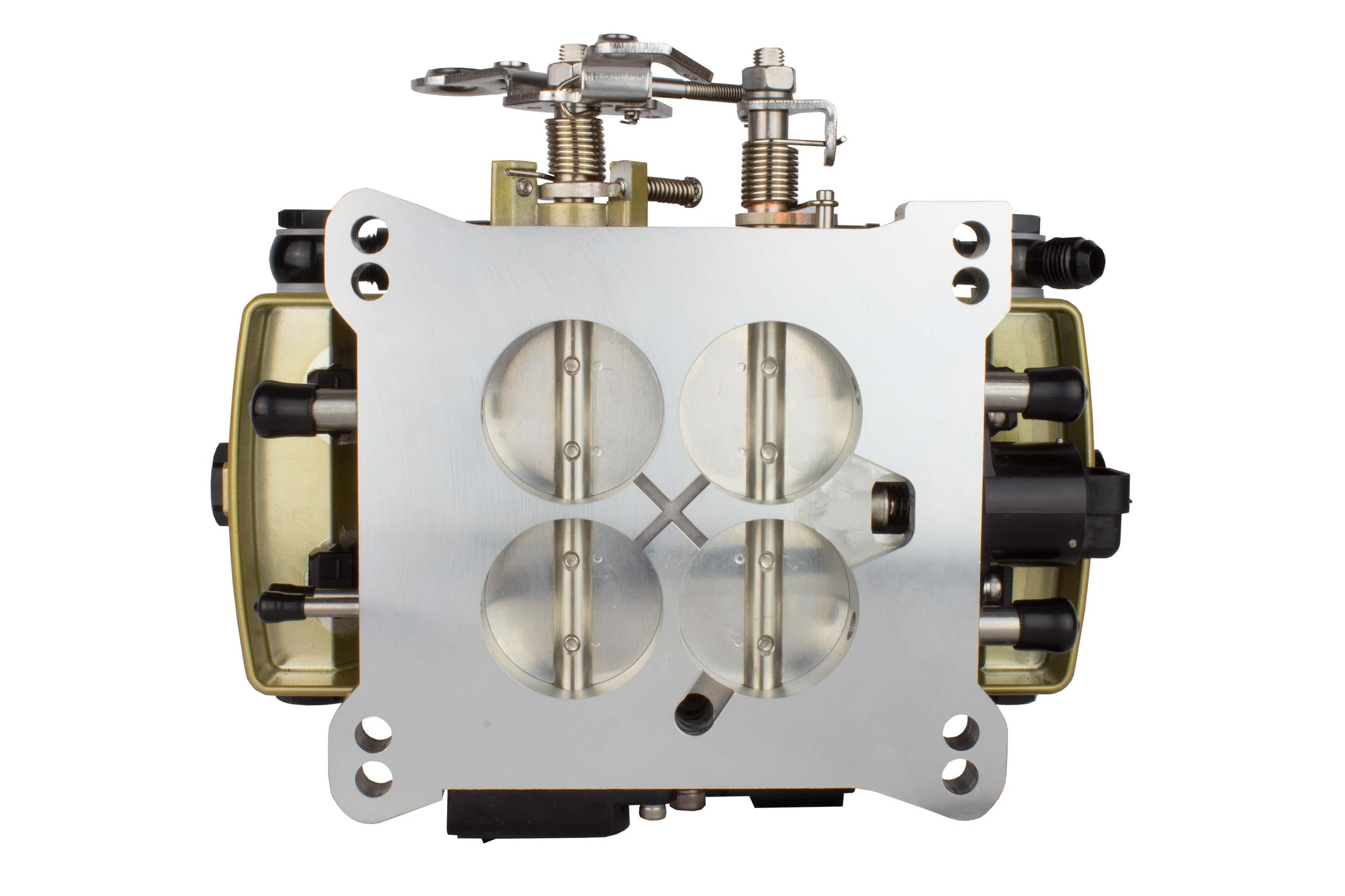 FiTech 30020 Go EFI Classic System Kit Classic Carburetor Gold, 600 HP-External ECU