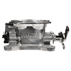 FiTech 30033 Universal 4150 4BBL Throttle Body Brilliant finish  MAP sensor
