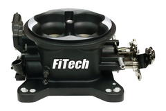 FiTech 30034 Universal 4150 4BBL Throttle Body Black finish TMAP Sensor