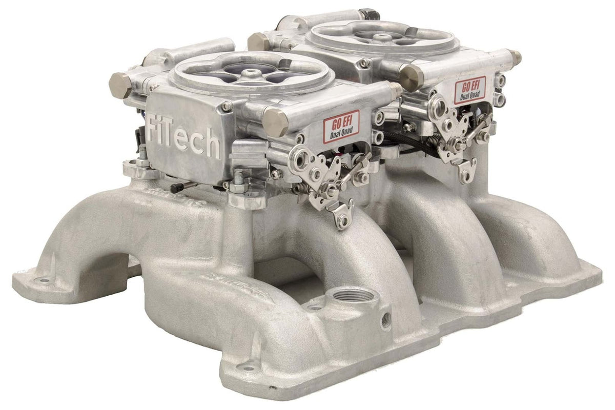 FiTech 30061 Go EFI Dual Quad System Kit (625 HP, Normally Aspirated)