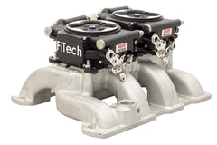 FiTech 30062 Go EFI Dual Quad System Kit (Matte Black, 625 HP)