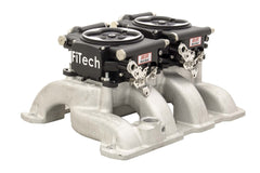 FiTech 30062 Go EFI Dual Quad System Kit (Matte Black, 625 HP)