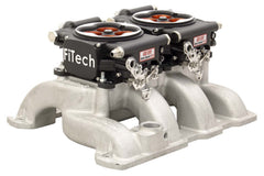 FiTech 30064 Go EFI Dual Quad Power Adder System Kit (Matte Black, 1200 HP)