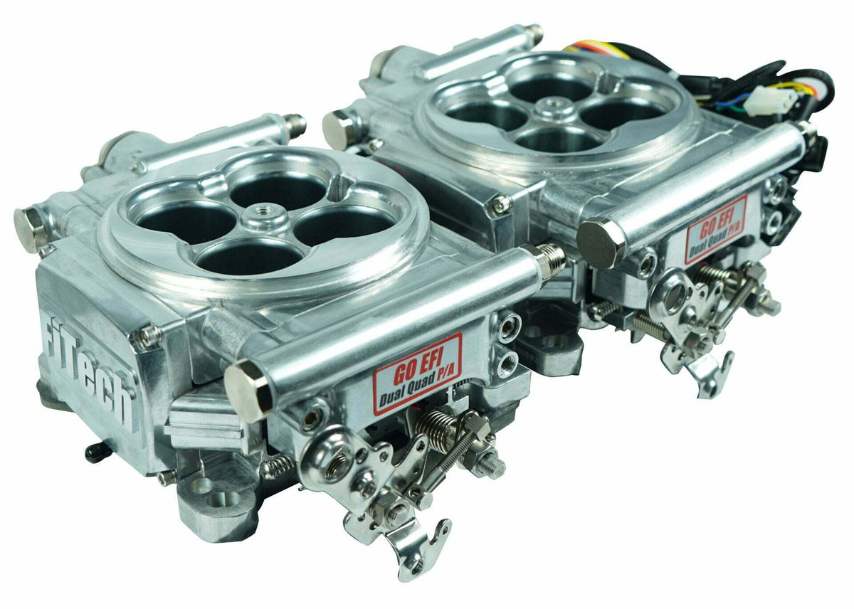 FiTech 30065 Go EFI 2x4 1200 HP Bright Aluminum EFI Adder