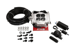FiTech 31001 Go EFI 4 System Master Kit (Aluminum, 600 HP, Inline Fuel Pump)