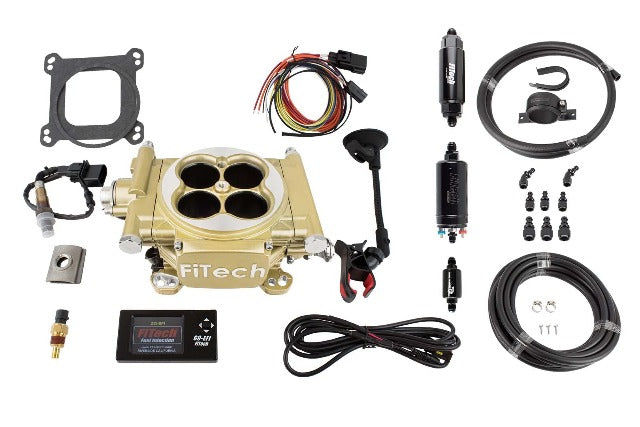 FiTech 31005 Easy Street EFI System Gold with Inline Fuel Pump