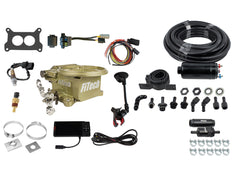 FiTech 31091 Go EFI 2 Barrel 400 HP Classic Gold EFI System Master Kit