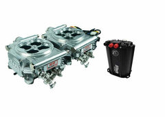 FiTech 35465 Go EFI 2x4 1200 HP Bright Alum EFI System, Dual Pump Force Fuel Delivery Master
