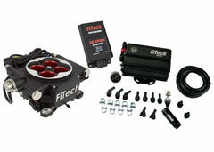 FiTech 35504 Go EFI 4 600 HP Power Adder Matte Black EFI System w/ Force Fuel Mini Delivery