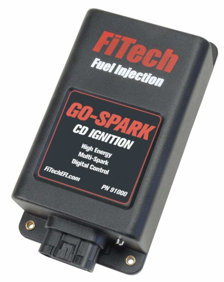 FiTech 35505 Easy Street 600 HP Classic Gold EFI Sys w/ Force Fuel Mini Delivery Master Kit