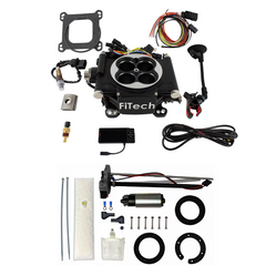 FiTech 36102 Go EFI 4 600 HP Matte Black EFI System Master Kit