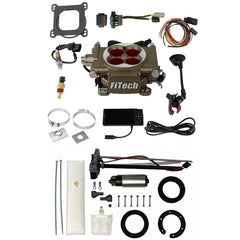FiTech 36103 Go Street 400 HP Cast EFI System With Go Fuel 255 LPH In-Tank Master Kit