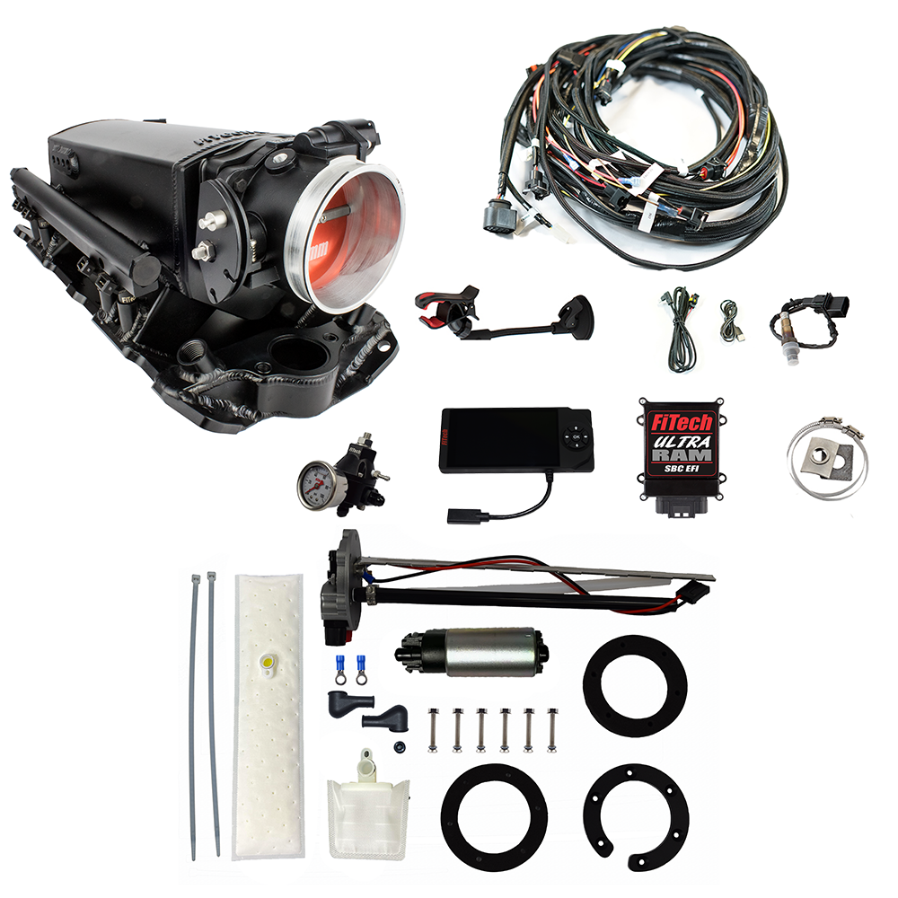 FiTech 36131 Ultra Ram 650 HP Chevy Small Block EFI System Master Kit