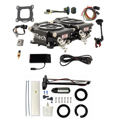 FiTech 36162 Go EFI 2x4 625 HP Matte Black EFI System Master Kit